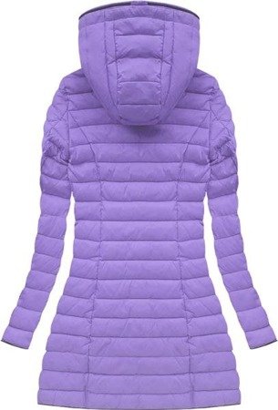 HOODED QUILTED JACKET LILAC (7153) 