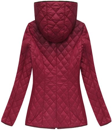 QUILTED HOODED JACKET WEIN (7056)