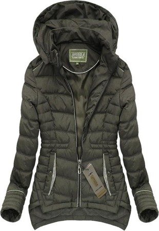 QUILTED JACKET KHAKI (W713)