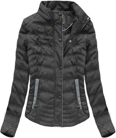 QUILTED JACKET BLACK (XW701X)
