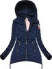 EXTENDED SIDE JACKET NAVY BLUE (XW563X)